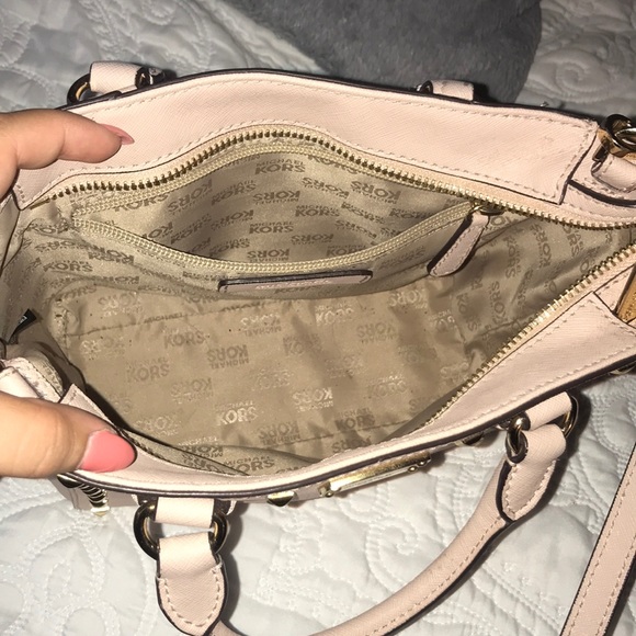 Small studded satchel bag - Picture 2 of 3